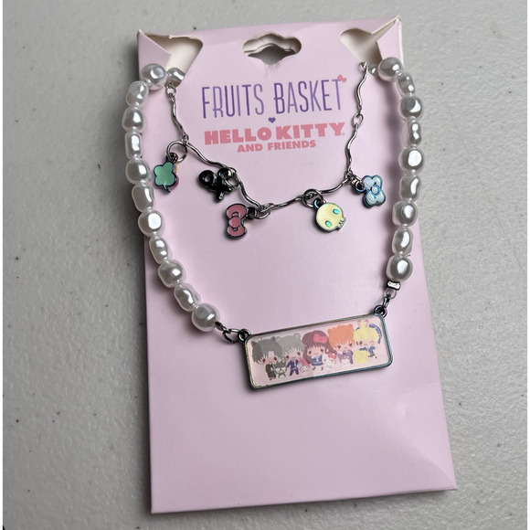 Hello Kitty Sanrio My Melody Kuromi Accessory Lot Keychain Necklace Makeup Bag - Picture 2 of 15